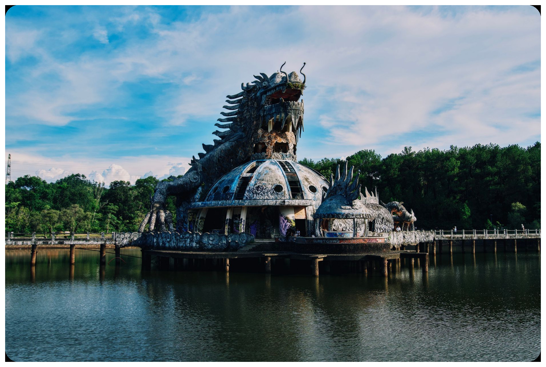 lake banyoles girona catalonia water dragon ancient mystery deep waters